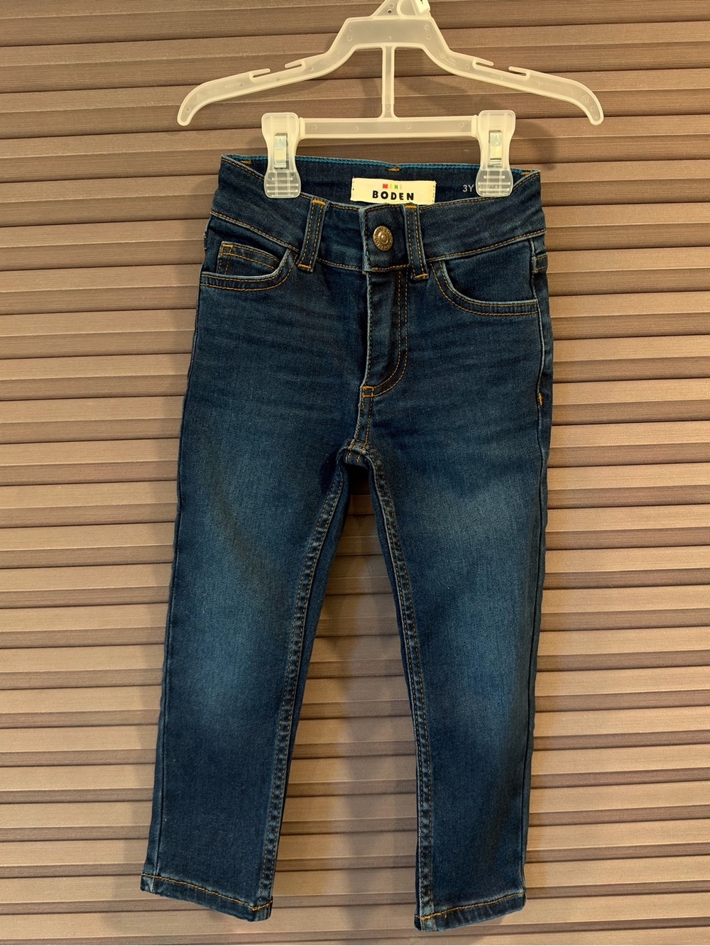 Never Worn Mini Boden Girls Jeans Size 3Y-4Y